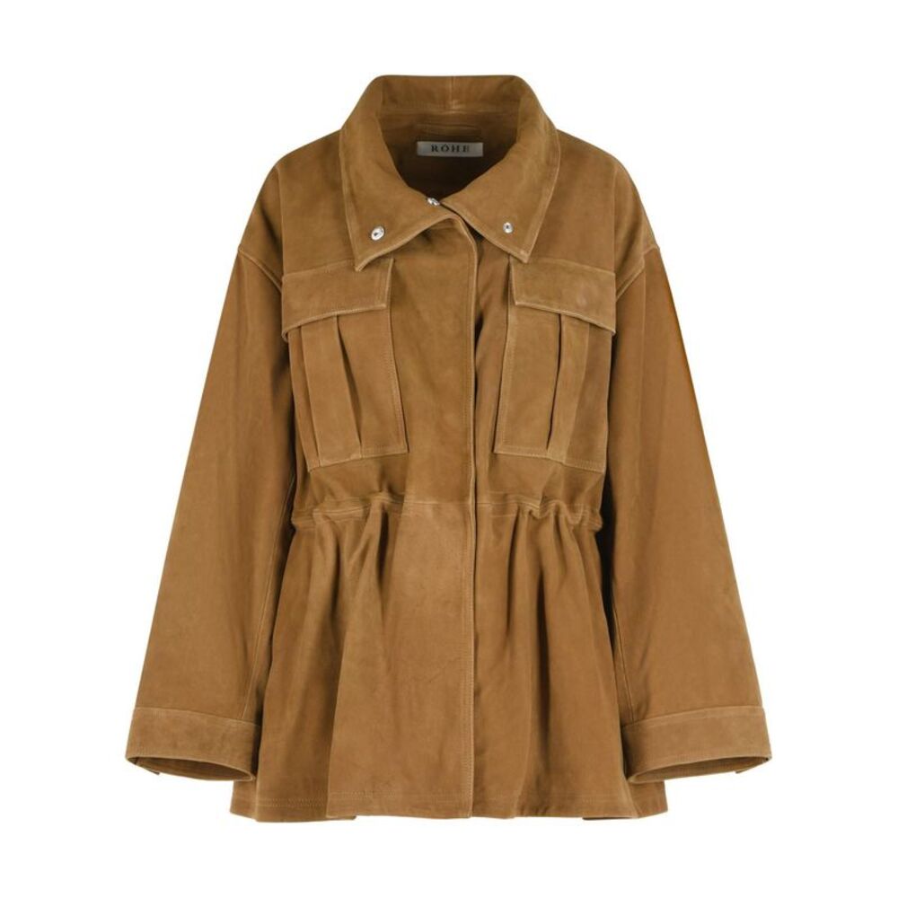 Róhe Brown Suede Jacket Women
